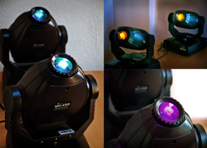  moving heads collage